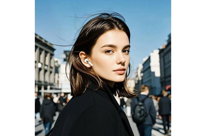 Наушники вакуумные беспроводные BOROFONE BW93  с ANC шумоподавлением