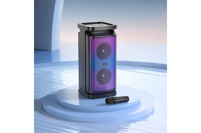 Портативная беспроводная колонка BOROFONE BP25 Vida BT с микрофоном (черный)