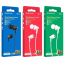 Наушники вакуумные проводные BOROFONE BM49 Player universal earphones (черный)