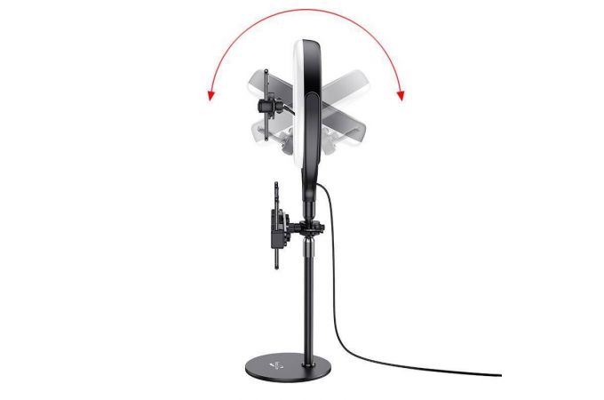 Кольцевая лампа настольная HOCO LV-01 (26 см) для фото и видеосъемки