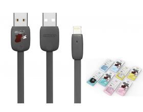 Кабель USB - Lightning EZRA DC02 2.1A (серый) 1.2м