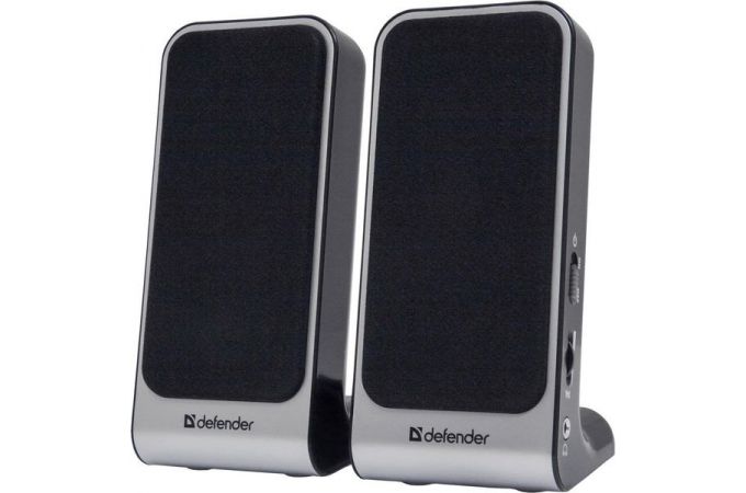 Акустическая система 2.0 Defender SPK-225 4 Вт питание от USB (черный)