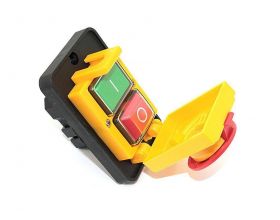 Выключатель на бетономешалку/плиткорез 4 контакта закрытый (9084) 301088