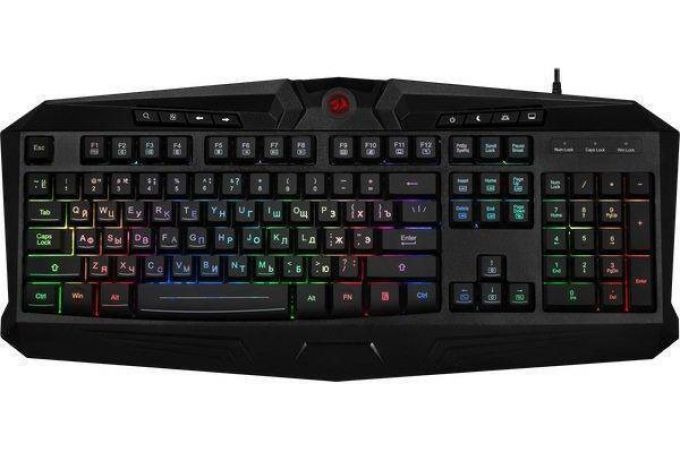 Клавиатура игровая проводная Redragon Harpe Pro RU (черный)