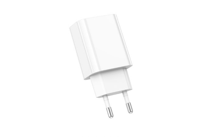 Сетевое зарядное устройство USB-C BOROFONE BA65A PD 20W (белый)