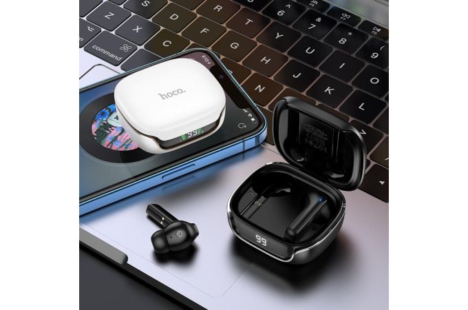 Наушники вакуумные беспроводные HOCO EW18 True wireless stereo headset Bluetooth (белый)