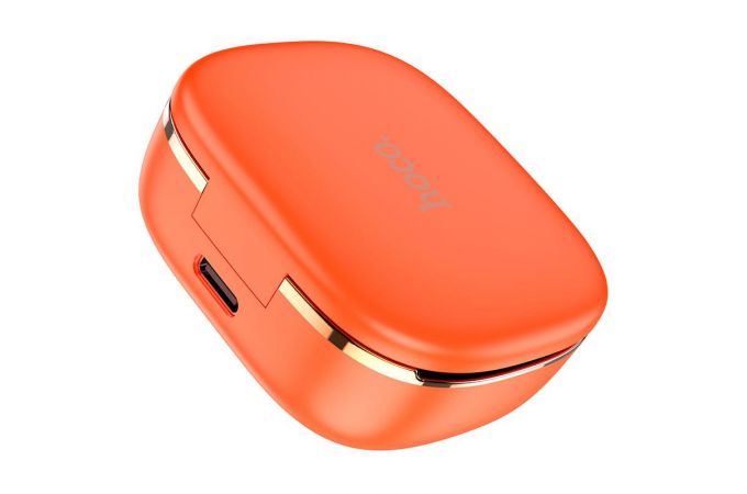 Наушники вакуумные беспроводные HOCO EW18 True wireless stereo headset Bluetooth (оранжевый)