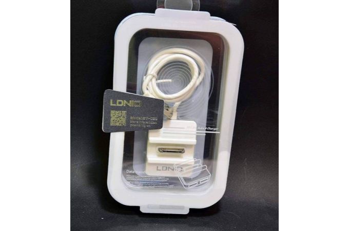 Сетевое зарядное устройство USB + кабель Lightning + USB HUB LDNIO SY-C20 настольное (белый)