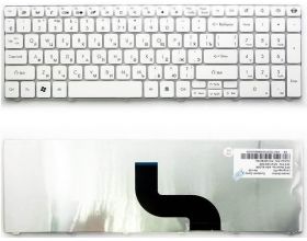Клавиатура для ноутбука Packard Bell LM81 белая(002684)