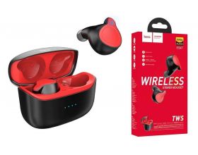 Наушники вакуумные беспроводные HOCO ES47 Shelly sound TWS wiereless headset Bluetooth (черный)