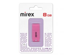 Флешка USB 3.0 Mirex SOFTA PINK 8GB (ecopack)