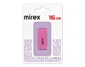 Флешка USB 3.0 Mirex SOFTA PINK 16GB (ecopack)