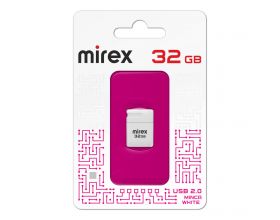 Флешка USB 3.0 Mirex MINCA WHITE 32GB (ecopack)