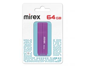 Флешка USB 3.0 Mirex LINE BLUE 64GB (ecopack)