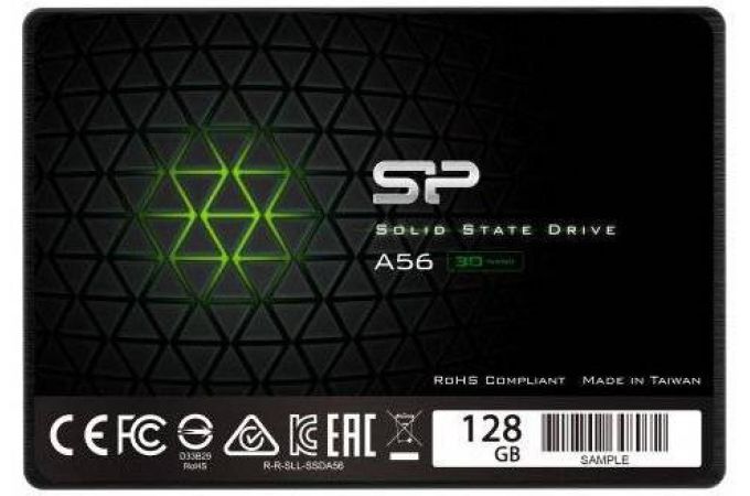 SSD Накопитель 2.5" Silicon Power A56 128GB SATA III /R/W - 560/500 MB/s /SP128GBSS3A56B25
