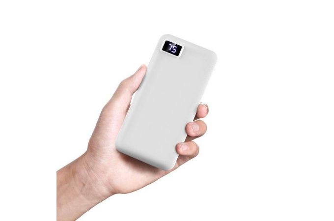 Универсальный дополнительный аккумулятор Power Bank BOROFONE BT22 (10000 mAh) (белый)