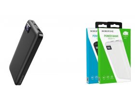 Универсальный дополнительный аккумулятор Power Bank BOROFONE BT22 (10000 mAh) (черный)