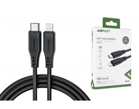 Кабель USB Type-C - Lightning ACEFAST C3-01, (черный) 1,2м