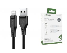 Кабель USB - Lightning ACEFAST C3-02 (черный) 1,2м