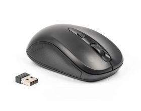 Мышь беспроводная Perfeo "NO NAME-1" 3 кн, 1600DPI, USB, BULK (черный)