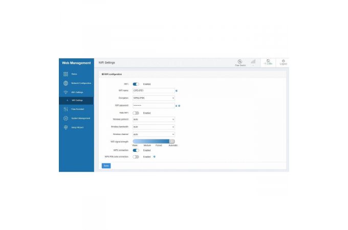Wi-Fi роутер Орбита OT-PCK22-1 (ПОСЛЕ РЕМОНТА, НЕ РАБОТАЕТ МОДУЛЬ 4G)