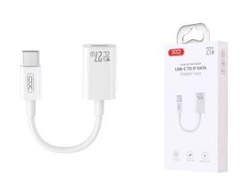 Адаптер Type-c на Lightning XO NB-R268A 27W Charging Cable Model Imitation Original Adapter Cable White