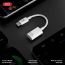 Адаптер Type-c на Lightning XO NB-R268A 27W Charging Cable Model Imitation Original Adapter Cable White