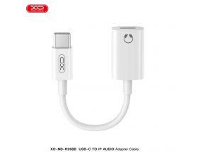 Аудиокабель Type-c на Lightning XO NB-R268B  Imitation Original Adapter Cable White