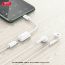 Аудиокабель Type-c на Lightning XO NB-R268B  Imitation Original Adapter Cable White