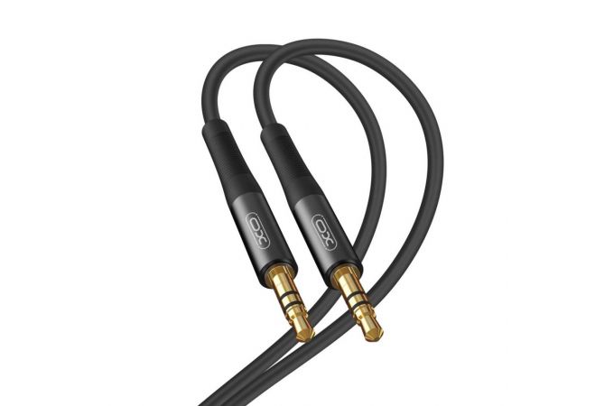 Кабель аудио AUX XO NB-R175A AUX Audio cable 1M Black