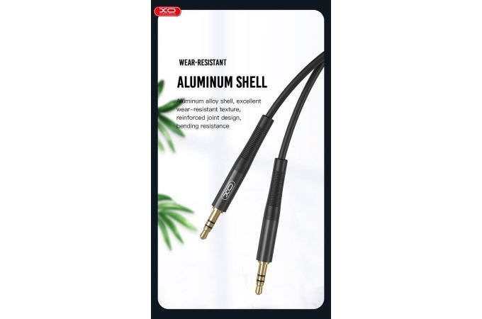 Кабель аудио AUX XO NB-R175B AUX Audio cable 2M Black