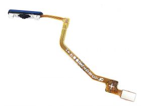 Шлейф для Xiaomi Poco X3 NFC/ X3 Pro сканер отпечатка пальца (синий)