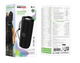 Портативная колонка BOROFONE BR100 Joy sports BT speaker (черный)