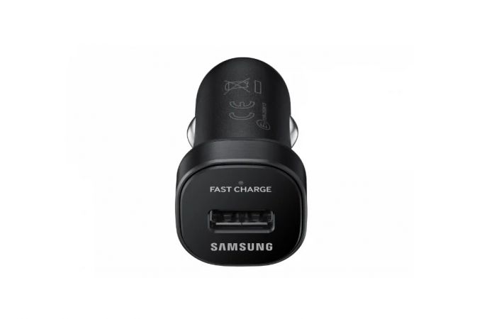 Автомобильное зарядное устройство АЗУ 3USB + кабель MicroUSB Samsung 6000mAh пластиковый блистер (5) (черный)