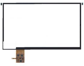 Сенсорное стекло (тачскрин) 0128 Rev:2 FPC-1 черное