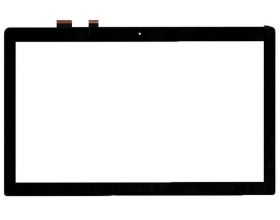Сенсорное стекло (тачскрин) Asus N550 Q550 Q501 черное