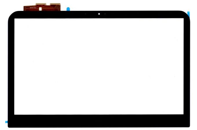 Сенсорное стекло (тачскрин) Dell TCP14F71 V0.2 черный