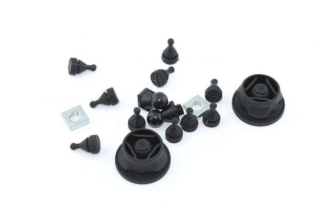 Защелка нижней панели вытяжек Faber 133.0058.498 комплект