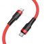 Кабель USB Type-C - USB Type-C BOROFONE BU35, PD60W (красный) 1м