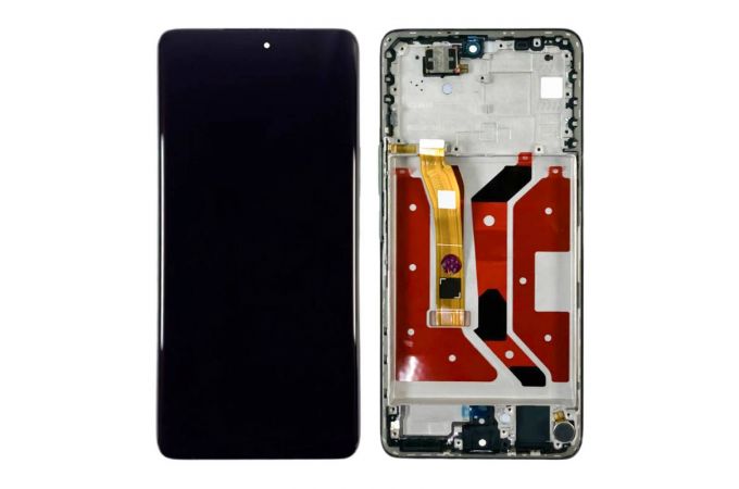 Дисплей для Huawei Honor X9c (BRP-NX1) в сборе с тачскрином + рамка (черный) org (орг)
