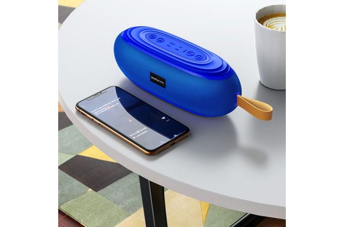 Портативная беспроводная колонка BOROFONE BR9 Erudite sports wireless speaker (синий)