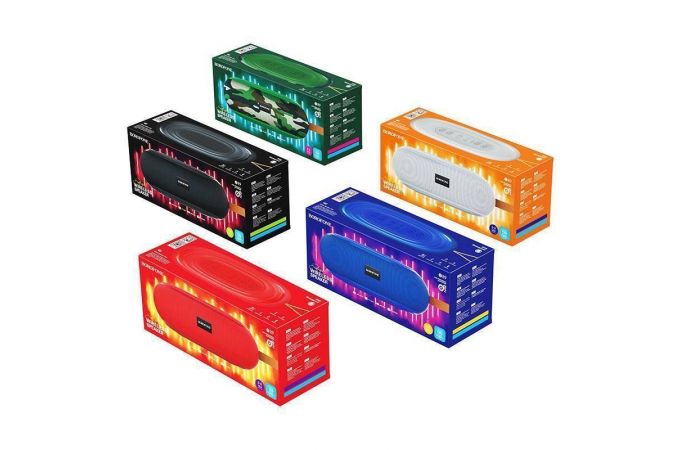 Портативная беспроводная колонка BOROFONE BR9 Erudite sports wireless speaker (синий)
