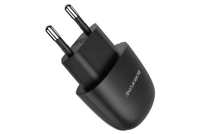 Сетевое зарядное устройство USB BOROFONE BA49A Vast power single port 2100mAh (черный)