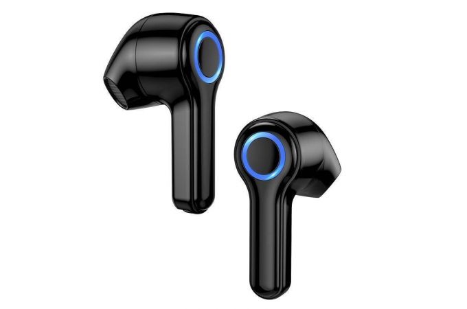 Наушники вакуумные беспроводные HOCO ES45 Harmony sound TWS wiereless headset Bluetooth (черный)