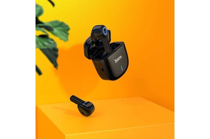 Наушники вакуумные беспроводные HOCO ES45 Harmony sound TWS wiereless headset Bluetooth (черный)
