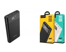 Универсальный дополнительный аккумулятор Power Bank HOCO B35E (30000 mAh) (черный)