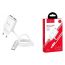 Сетевое зарядное устройство 2USB + кабель Type-C HOCO C82A Real power (белый)