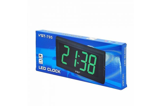 Часы настенные VST 795-2 (зеленый)