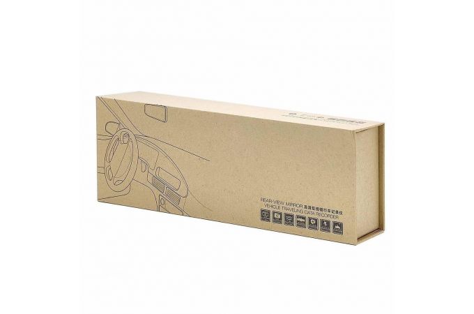 Автовидеорегистратор зеркало ERODA HAD-E517S (камера заднего вида в комплекте)