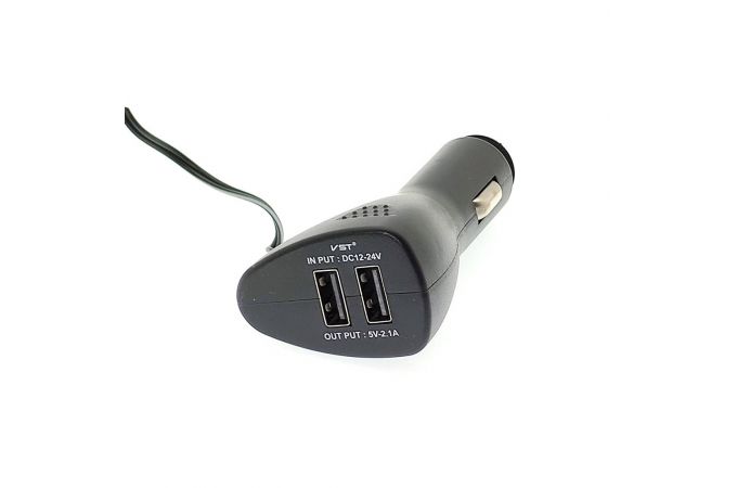 Часы автомобильные VST-815 часы авто с USB (температура, вольтметр)